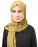 Tawney Olive Senapsgul Viskos Jersey Hijab 5VA52a