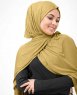 Tawney Olive Senapsgul Viskos Jersey Hijab 5VA52b