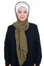 Vera - Hijab Pratico Creme & Cachi