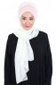 Vera - Hijab Chiffon Pratico Rosa Antico & Creme