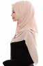 Yara - Hijab Crepe Pratico One Piece Beige