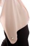 Yara - Hijab Crepe Pratico One Piece Beige