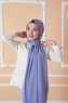 Zahra - Hijab Denim In Crêpe - Mirach