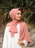 Zahra - Hijab Dusky Rose In Crêpe - Mirach