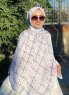 Zakiyah - Hijab Di Cotone Fantasia Bianca