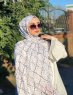 Zakiyah - Hijab Di Cotone Fantasia Bianca