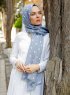 Zinera - Hijab Fantasia Grigio - Sal Evi