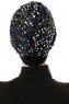Zuleyha - Turbante Blu Navy