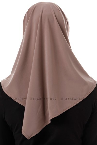 Esma - Hijab Amira Taupe Chiaro - Firdevs