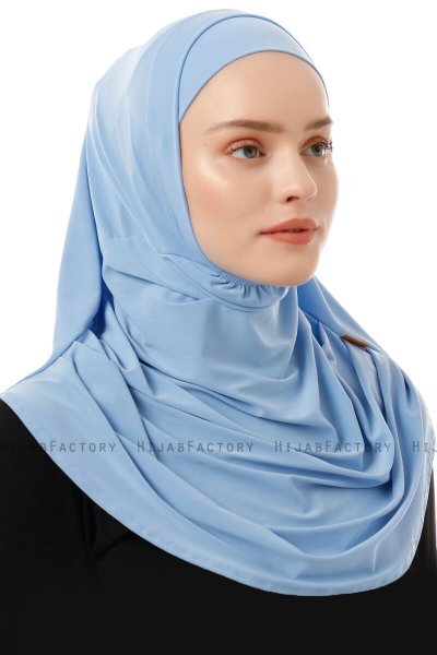 Esma - Hijab Amira Azzurro - Firdevs