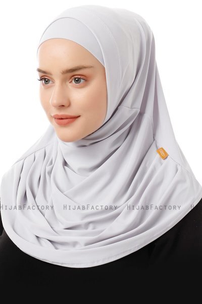 Esma - Hijab Amira Grigio Milennium - Firdevs