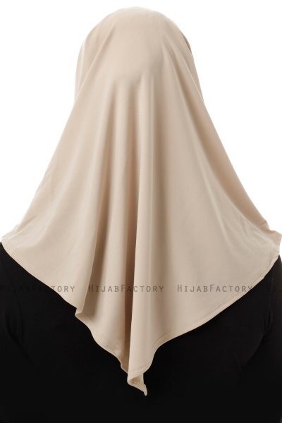Esma - Hijab Amira Beige Chiaro - Firdevs