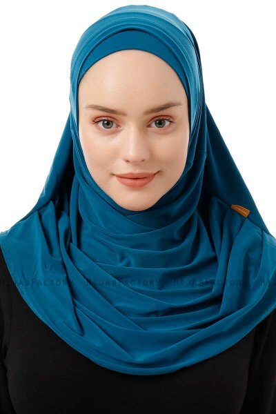 Esma - Hijab Amira Benzina Verde - Firdevs