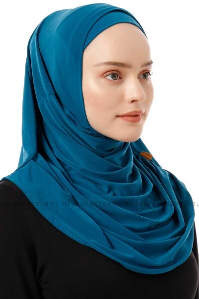 Esma - Hijab Amira Benzina Verde - Firdevs