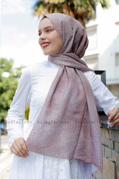 Akay - Hijab Fantasia Taupe - Sal Evi