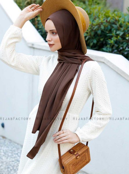 Emira - Hijab Marrone Scuro - Sal Evi