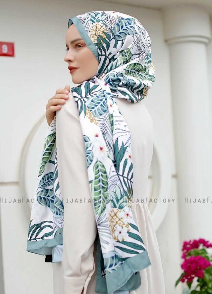 Hijab Twill Fantasia Ananas - Sal Evi