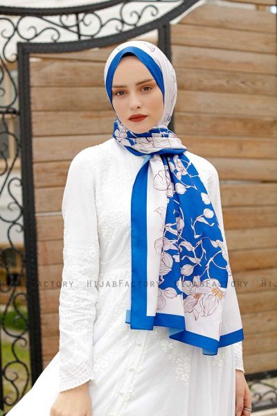 Hijab Twill Fantasia Orchidea - Sal Evi