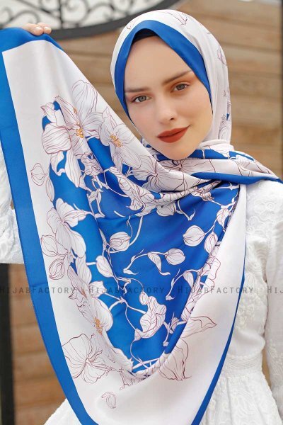 Hijab Twill Fantasia Orchidea - Sal Evi