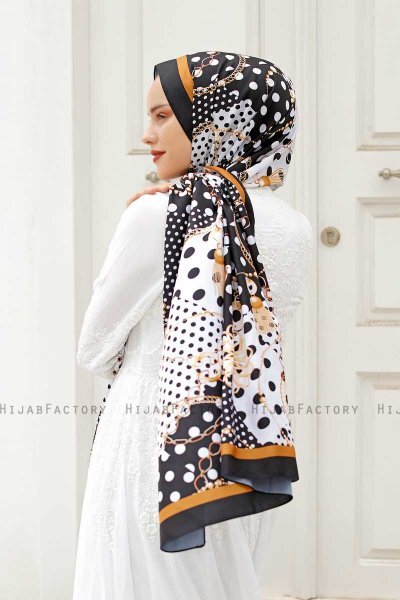 Hijab Twill Fantasia Gold - Sal Evi