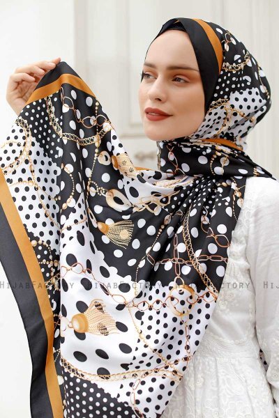 Hijab Twill Fantasia Gold - Sal Evi
