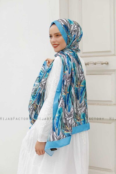 Hijab Twill Fantasia Giglio - Sal Evi