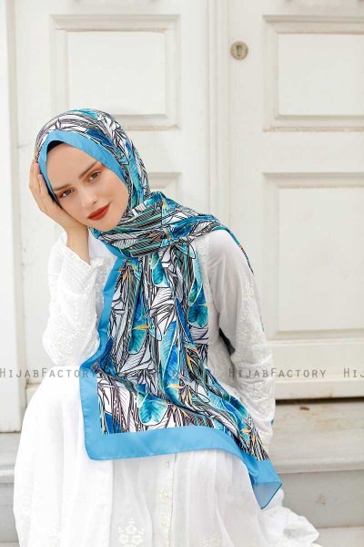 Hijab Twill Fantasia Giglio - Sal Evi