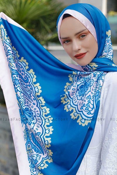 Hijab Twill Fantasia Blue Dream - Sal Evi