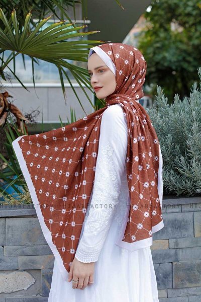 Hijab Twill Fantasia Cannella - Sal Evi