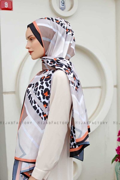 Hijab Twill Fantasia Orange - Sal Evi