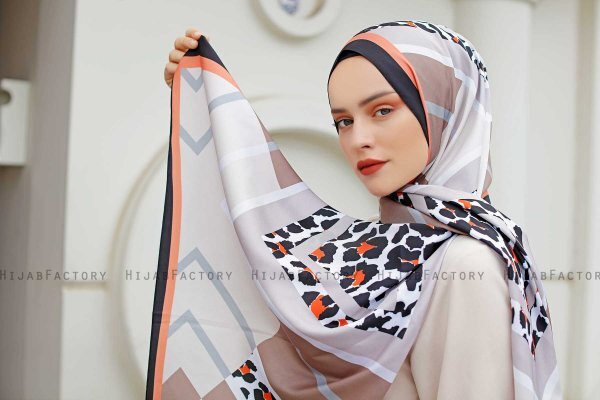 Hijab Twill Fantasia Orange - Sal Evi