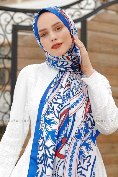 Hijab Twill Fantasia Rosso Mattone - Sal Evi