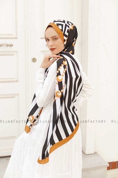 Hijab Twill Fantasia Yellow Pearl - Sal Evi