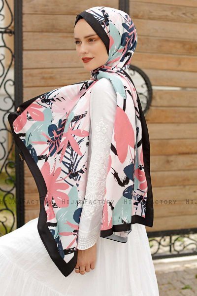 Hijab Twill Fantasia Garden - Sal Evi