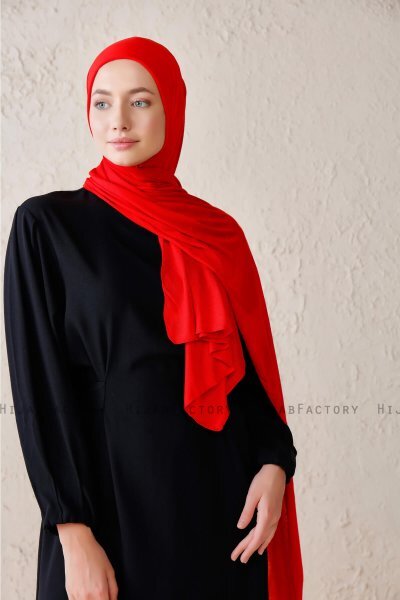 Sibel - Hijab Jersey Bordò