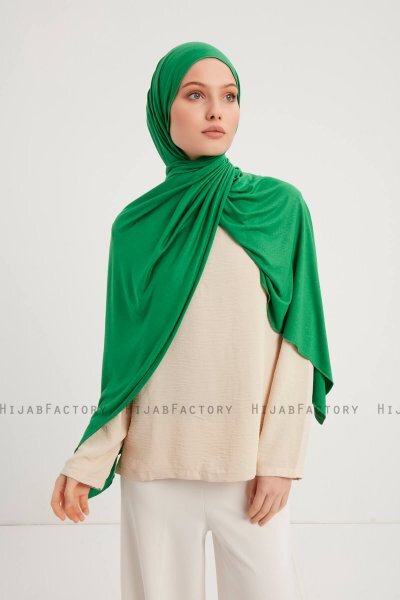 Sibel - Hijab Jersey Verde