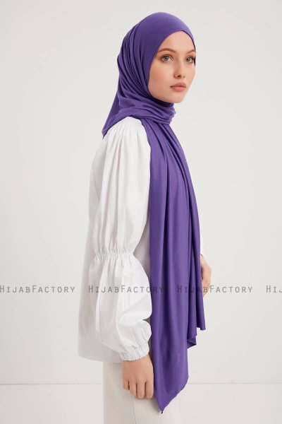 Sibel - Hijab Jersey Viola