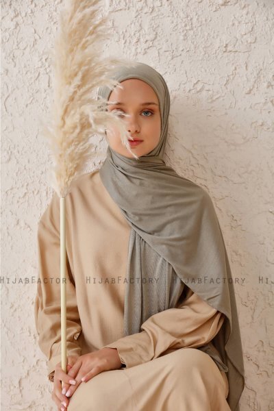 Sibel - Hijab Jersey Verde Chiaro