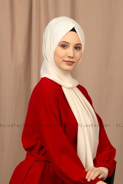 Yildiz - Hijab Crepe Chiffon Creme