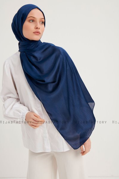  Berrak - Hijab Janjanli Blu Navy