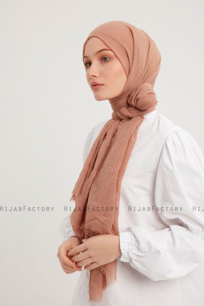  Afet - Hijab Comfort Marrone Chiaro