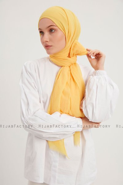  Afet - Hijab Comfort Giallo