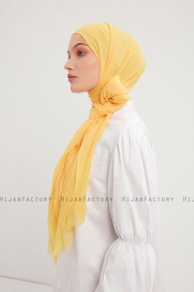  Afet - Hijab Comfort Giallo