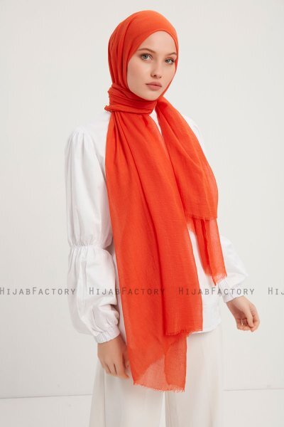  Afet - Hijab Comfort Rosso Mattone