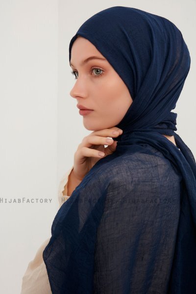  Afet - Hijab Comfort Blu Navy