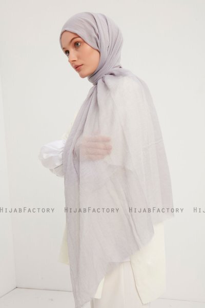  Afet - Hijab Comfort Grigio Chiaro