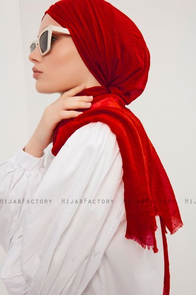  Afet - Hijab Comfort Rosso