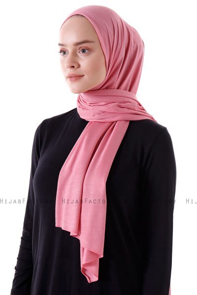Seda - Hijab Jersey Rosa Scuro - Ecardin