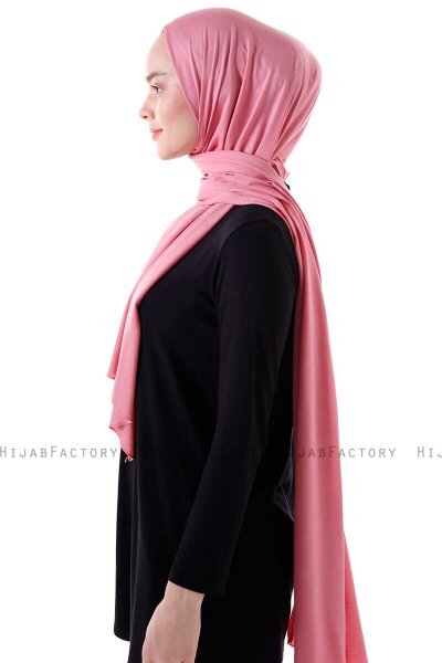 Seda - Hijab Jersey Rosa Scuro - Ecardin