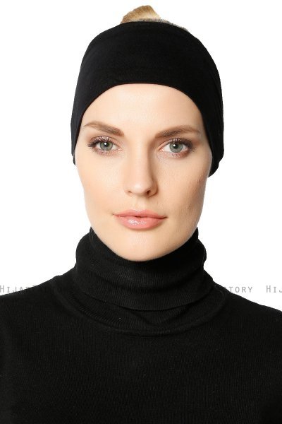 Cemre - Bandana Bonnet Nero